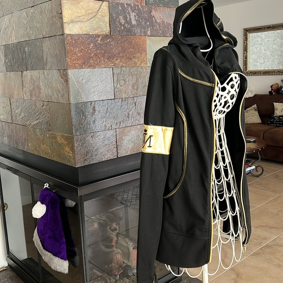 Michael Jackson MJ One 2013 Cirque de Soleil Zip up sweater Hoodie  Black XS/TP - Picture 2 of 5